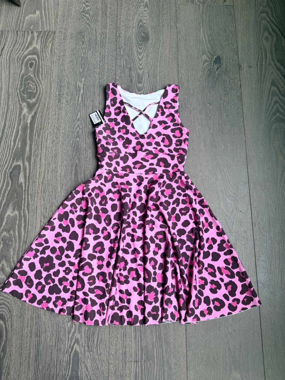 Exotica Cotton Candy Club Silky Reversible Comfort Crop Mini Dress
